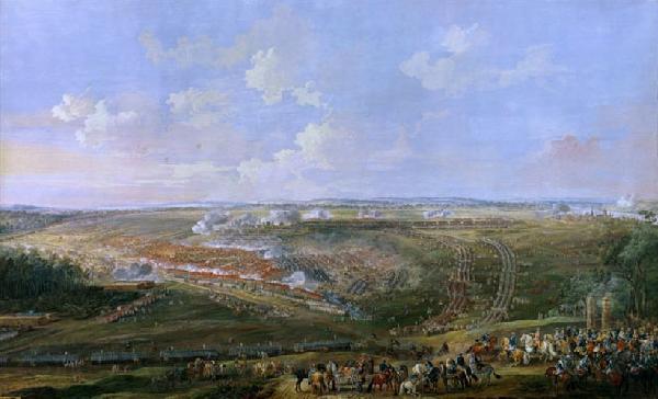 Louis Nicolas van Blarenberghe The Battle of Fontenoy Spain oil painting art